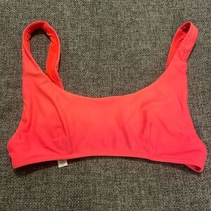 orange aerie bikini top